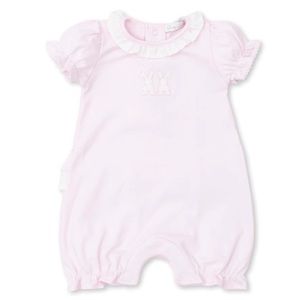 KISSY KISSY Pink Short Playsuit Onesie Rabbit Size 0-3 months Shortall one-piece